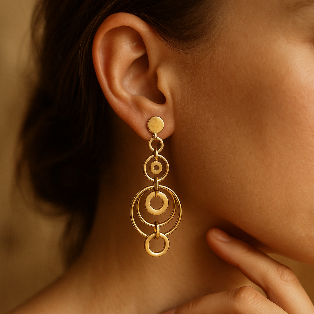 Kailani | Gold Drop Earrings