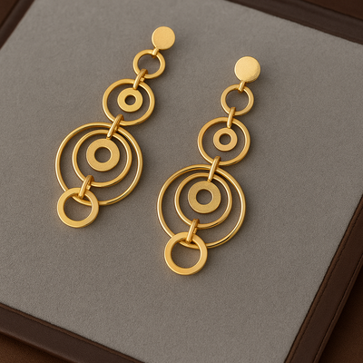 Kailani | Gold Drop Earrings