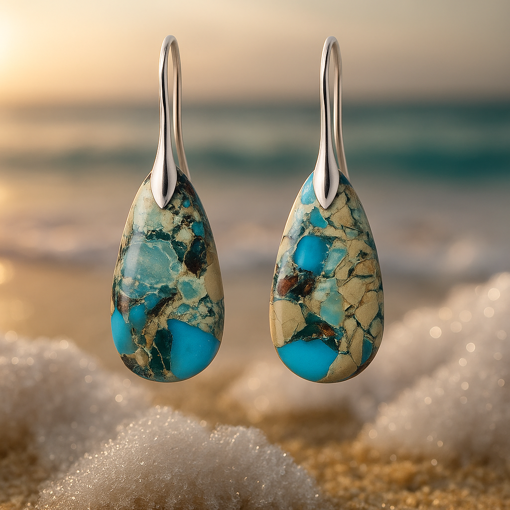Orelia – Ocean Blue Earrings