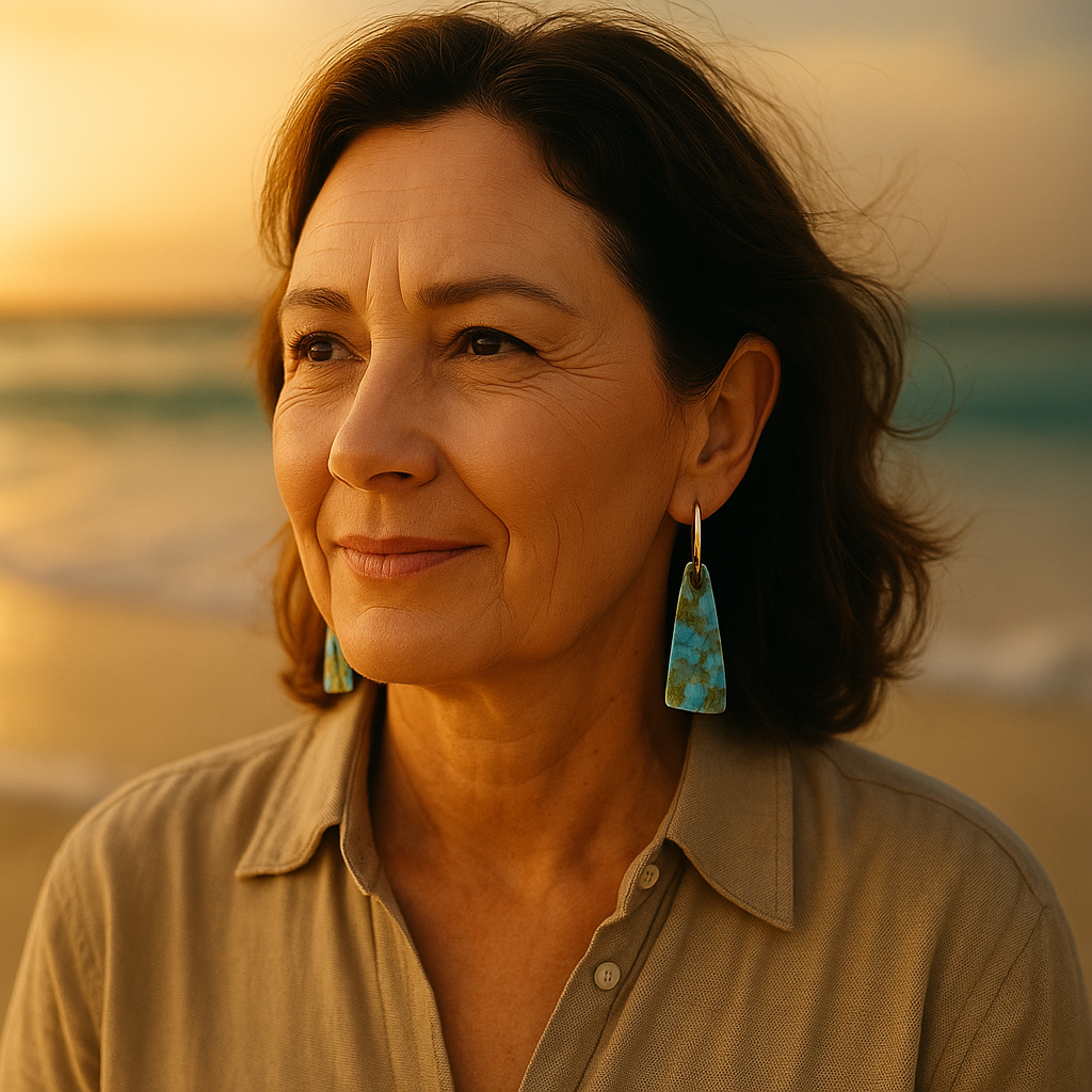 Ismeria – Blue Lagoon Earrings