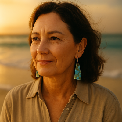 Ismeria – Blue Lagoon Earrings
