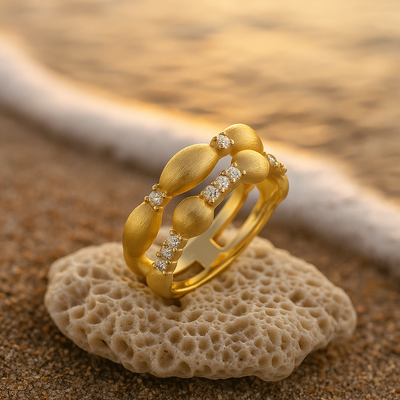 River | Sand silent silver 925