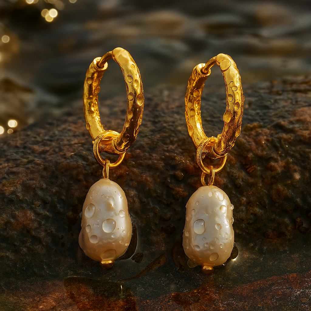Sedna | Water Pearl Earrings