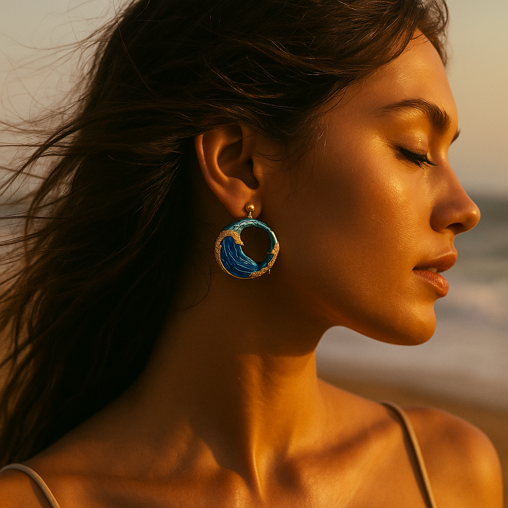Nereida | Hand-painted wave