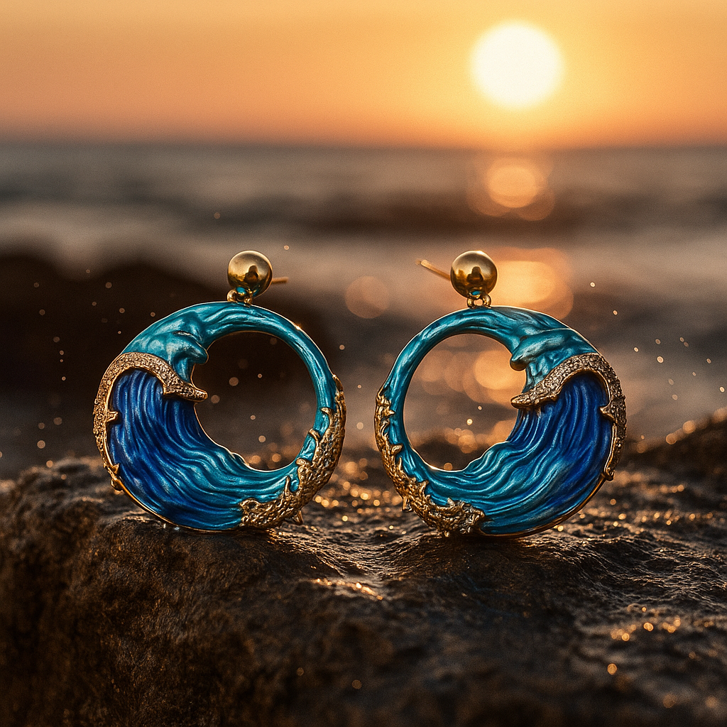 Nereida | Hand-painted wave