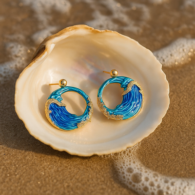 Nereida | Hand-painted wave