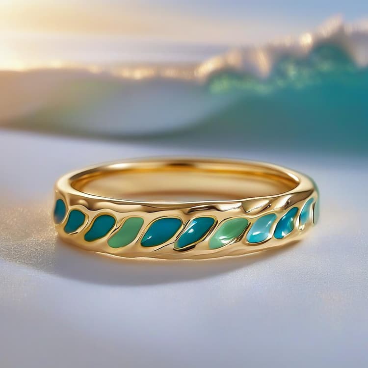 Larissa | Gentle Waves in 925 Silver