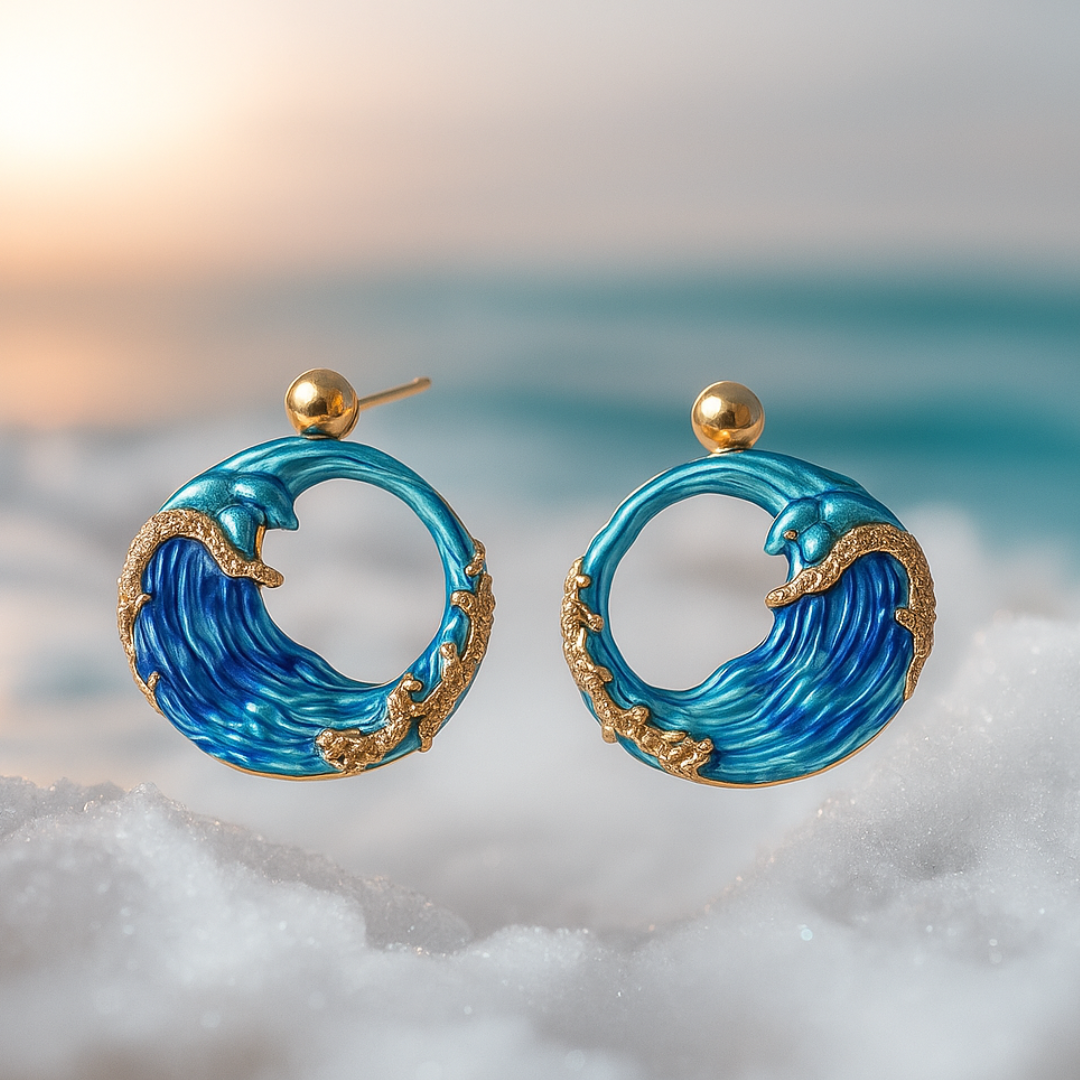 Nereida | Hand-painted wave