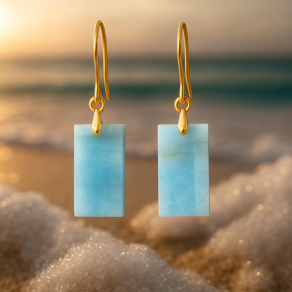 Marisea – Crystal Blue Earrings